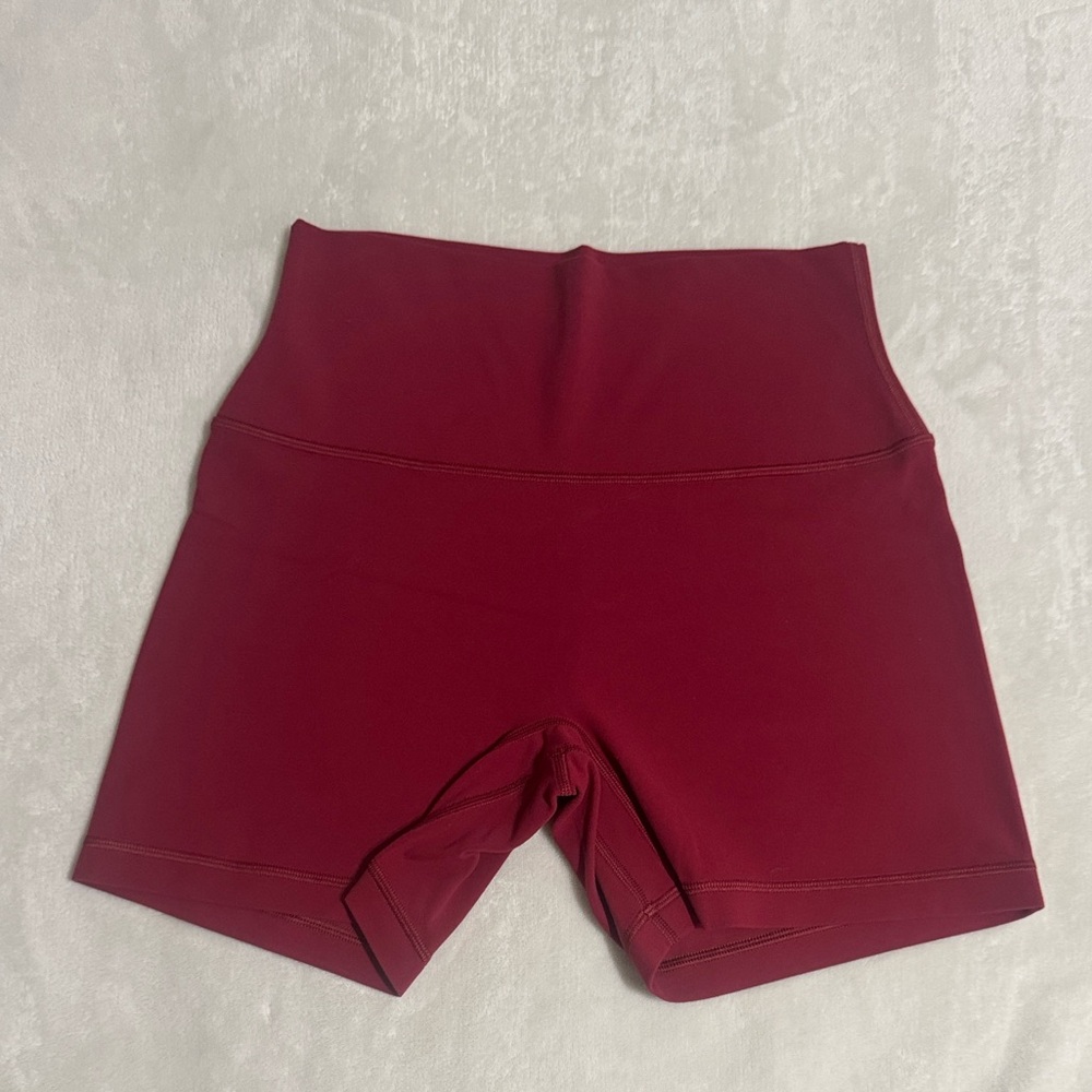 BUTTER Cheeky Infinite Hi-Rise 5” Short - Cordovan - Picture 5 of 6